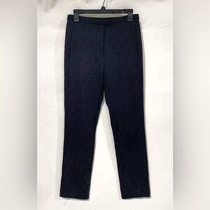 FENDI Vintage Fendi Black Monogram Pants - Size 30